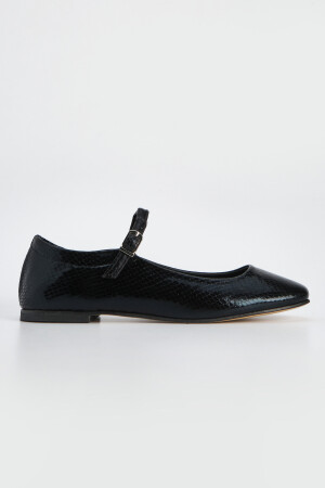 Damen Riemchenballerinas Osela Black Snake - 3