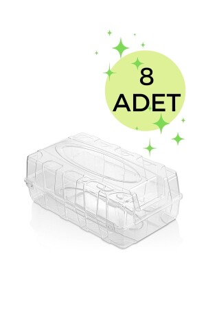 Damen-Schuh-Organizer-Box, Damen-Schuhschutzbox, transparent, 8 Stück, PRA-1911970-35a - 3