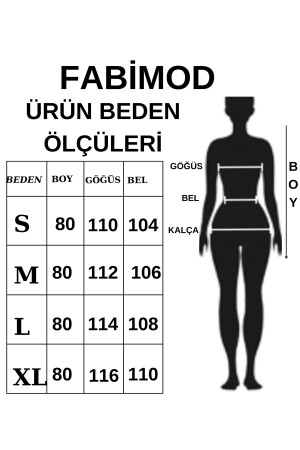 Damen-Tunika, saisonal, lockerer Rundhalsausschnitt, bestickt, lange Hijab-Tunika, lang, sportlich, Modell Saison-Tunika B102 - 3