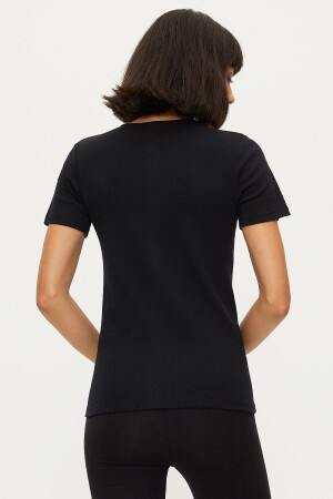 Damen-Unterhemd aus 100 % Baumwollspitze ONL-00294 - 4