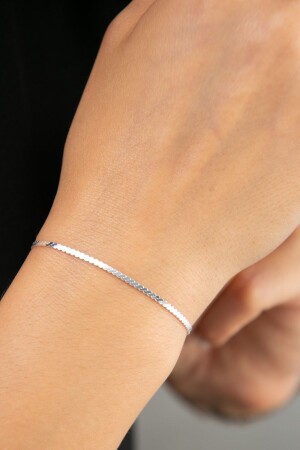 Damenarmband aus 925er-Sterlingsilber, Modell Fuchsschwanz - 3