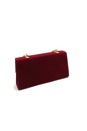 Damentasche Claret Red Wildleder 777 - 5