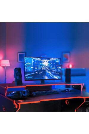 Dark Gaming Oyuncu Masası Ve Çalışma Masası atlantix - 4