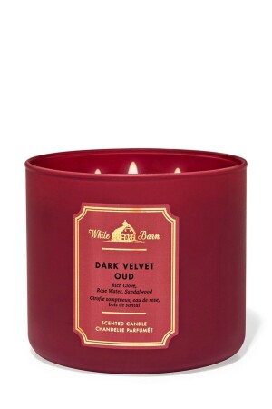 Dark Velvet Oud Büyük Mum BBW26360548 - 1