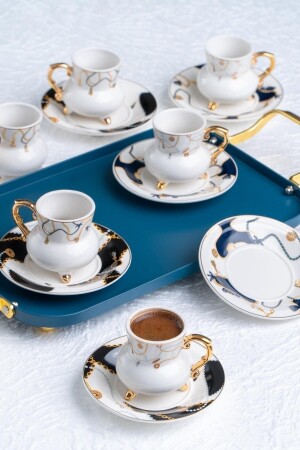 Day Dream 6lı Porselen Kahve Fincanı Takımı MXG-011835-12 - ACAR