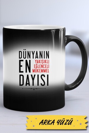 Dayıya Hediye Kupa Bardak Sihirli HDZKB0661DA77700010 - 4