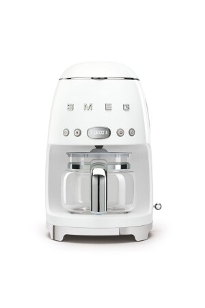 Dcf02wheu Filtre Kahve Makinesi , 50's Style, Beyaz 500.01.01.6818 - 1