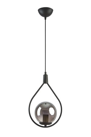 منز ديكو التصميم الخاص غرفة المعيشة الحديثة - المطبخ - الكافيين اللون الأسود الدخان الزجاج واحد الشنارة DCO99 - Modavize