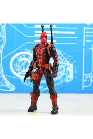 Deadpool, batteriebetrieben, beleuchtet, 20 cm, hochwertiges V-Figurenspielzeug mit Zubehör - 3