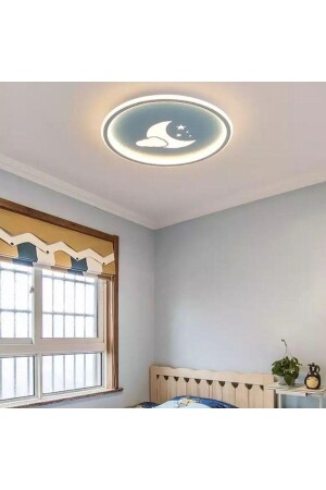 Decke Led Kronleuchter Baby Lampe Plafonier Cloudy 60cm 54105B - 1