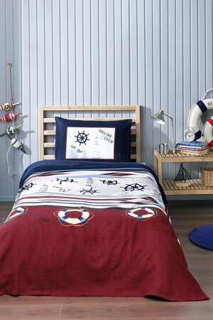 Deep Blue Tek Kişilik Pike Takımı - Özdilek