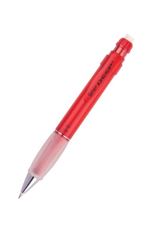 Deep Mekanik Kurşun Kalem 0.7mm Metalik Lav Kırmızı - 1
