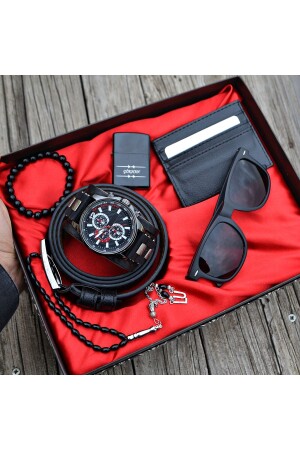 مقعد المعهد من قبل الرجال حزام النظارات حامل بطاقة خفيفة الزهرة سوار وضع عميق - DEEPWELL