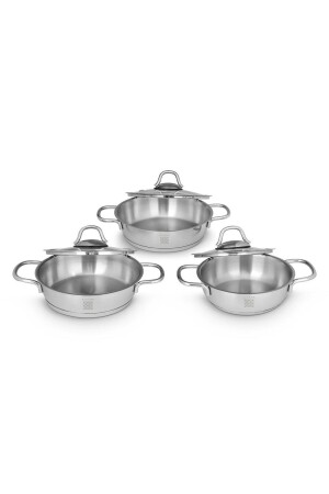 Definition 6-teiliges Omelette-Set aus Stahl SRK8681126433334 - 6