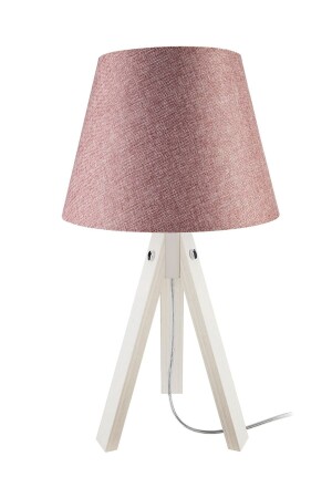 Deko-Lampenschirm mit cremefarbenem Sockel / Dusty Rose Hat MNG. 3149 - 2