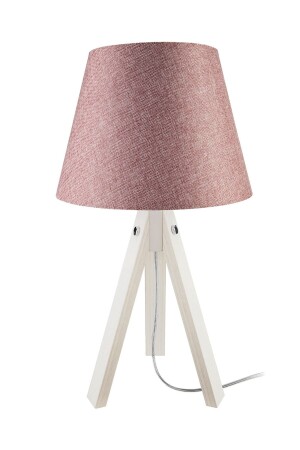 Deko-Lampenschirm mit cremefarbenem Sockel / Dusty Rose Hat MNG. 3149 - 4