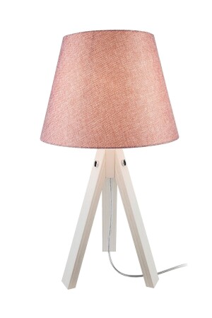 Deko-Lampenschirm mit cremefarbenem Sockel / Dusty Rose Hat MNG. 3149 - 5