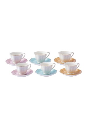 Deko-Set mit 6 Kaffeetassen 80 ml 153. 03. 06. 9953 - 1