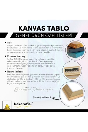 Dekor Ofisi Soyut Karakalem Kadın Modern Dekoratif Kanvas Tablo dekorof139 - 7