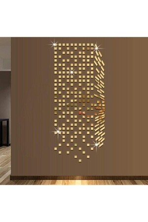 Dekor Ornamental Mosaik Spiegel 200x Stück Plexi Dekorativ Gold Eingang Badezimmer Dfffh - 5