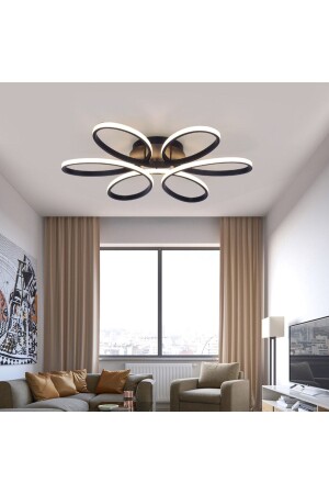 DEKORASYON Papatya Model Led 50cm, Tavan Lambası, Modern Aydınlatma, Dekoratif Şık Avize L12001050 - 2