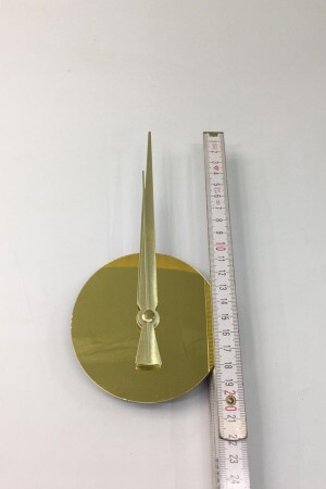 Dekoratif 3d Duvar Saati Pleksi Ayna Yedek Komple Altın Orta Göbek Sessiz Kaliteli Mekanizma OG-A5-01 - 3