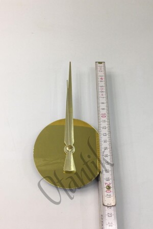 Dekoratif 3d Duvar Saati Pleksi Ayna Yedek Komple Altın Orta Göbek Sessiz Kaliteli Mekanizma OG-A5-01 - 4