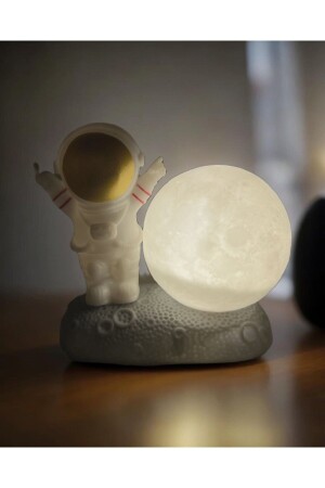 Dekoratif Astronot masa lambası - 6