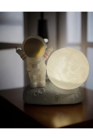 Dekoratif Astronot masa lambası - 7