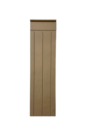 Dekoratif Duvar Paneli ( 27 x 100 cm ) Boyanabilir Ahşap 10 mm Ham Mdf Duvar Paneli - 1