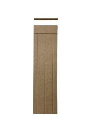 Dekoratif Duvar Paneli ( 27 x 100 cm ) Boyanabilir Ahşap 10 mm Ham Mdf Duvar Paneli - 3