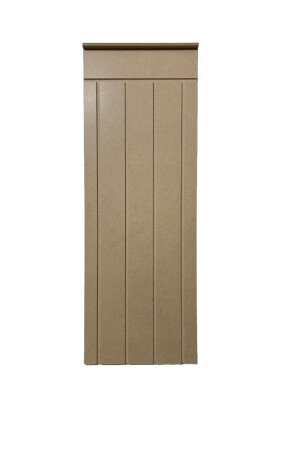 Dekoratif Duvar Paneli ( 36 x 100 cm ) Boyanabilir Ahşap 10 mm Ham Mdf Duvar Paneli - 1