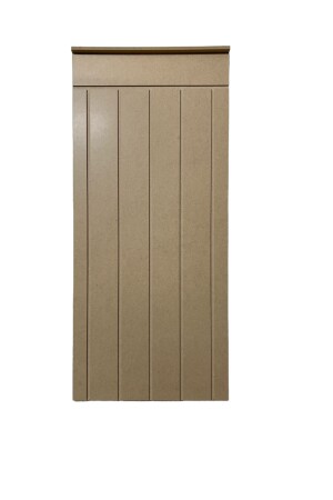 Dekoratif Duvar Paneli ( 45 X 100 Cm ) Boyanabilir Ahşap 10 Mm Ham Mdf Duvar Paneli - 1