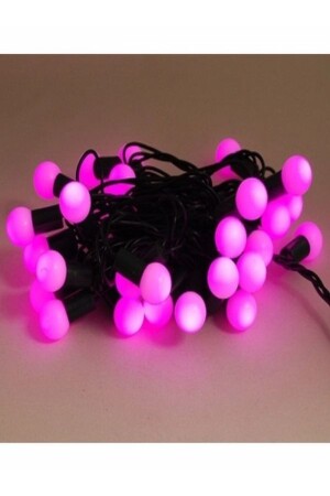 Dekoration Led Weihnachten Led Lichter 5mt Rosa Farbe Stecker Dekoration Weihnachten Licht Ball Led Rosa Led - 1