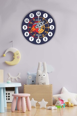 Dekorative Kinderzimmer-Wanduhr 30x30cm - Modabilge