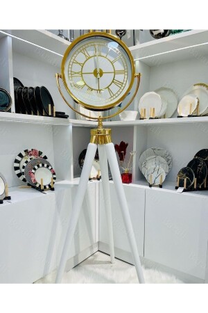 Dekorative Uhr mit dreibeinigem Tripotsaat - BARALİ