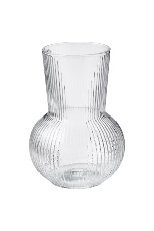 Dekorative Vase Karaffe Kleine Größe 17 cm Durchmesser: 12 cm Glas NGUG317 - 3