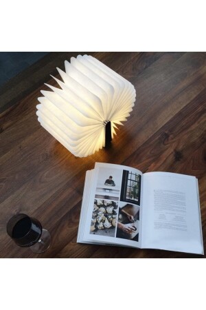 Dekorative wiederaufladbare Tageslicht-Studientischlampe in Buchform 021244600 - 2