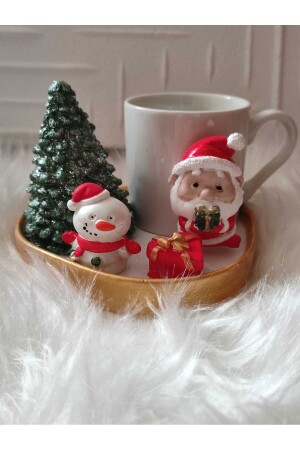 Dekoratives Kaffeetassenmodell mit Schneemann-Weihnachtsthema und Weihnachtsmann als Geschenk TYCYIW8EMN169881154776968 - 2