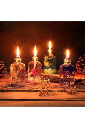 Dekoratives Öllampen-Kerzen-Set, 4 Stück, Prv-161221 - 2