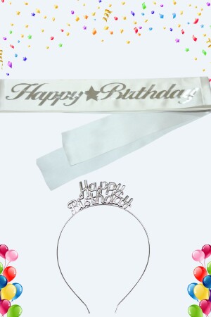 (منز) - سعيدًا بعيد ميلادك - (ميتال كراون و ساش) - - Dekozoni