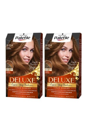 Deluxe Intense Colors 8-554 Gold Brunette X 2 Stück PLTDLXBY2 - 2