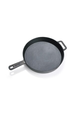 MNZ-Cast Iron Uncoated Pan / قطر 28 بان مع اليد 100% إنتاج محلي مع اليد28 - ESTAŞ