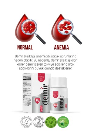 Demir Vitamin 30 Kapsül - 5