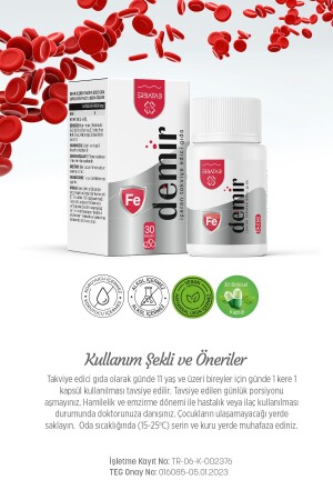 Demir Vitamin 30 Kapsül - 6