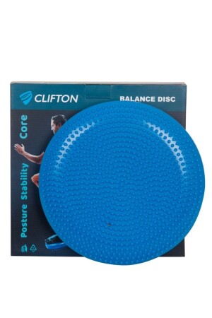 Denge Diski Balance Trainer Denge Topu Pilates Balans Disk Mavi - 1