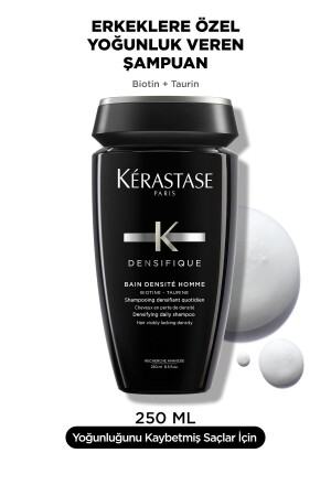 Densifique Bain Densifique Homme Erkekler Için Yoğunluk Kazandıran Şampuan 250ml - Kerastase