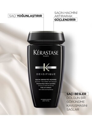 Densifique Bain Densifique Homme Erkekler Için Yoğunluk Kazandıran Şampuan 250ml - 3