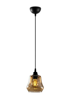 Denzel Special Design Sports Modern Smoked Glass Pendant Lamp Single Hall – Kitchen Kronleuchter bdenzel - 5