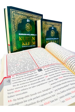 Der Heilige Koran mit türkischer Rezitation und seiner Übersetzung – Cami Boy Merve Publications - 4